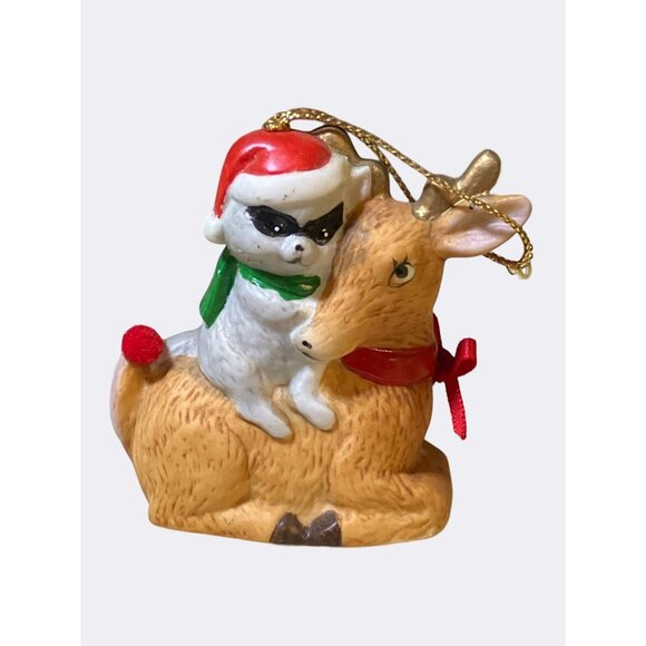 Best Friends Hand-Painted Bisque Porcelain Bell - Picture 1 of 11